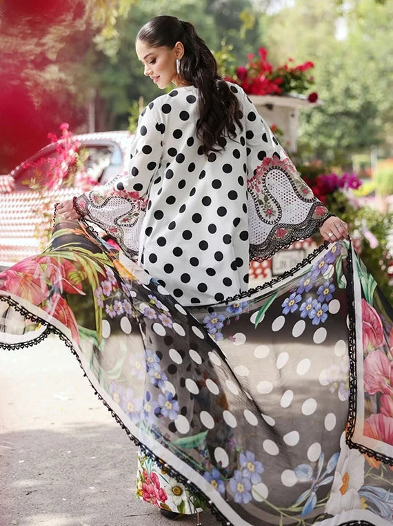 M.Prints SUN CLUB Luxury Lawn Collection 2026 by MARIA.B (MPT-3008-A)