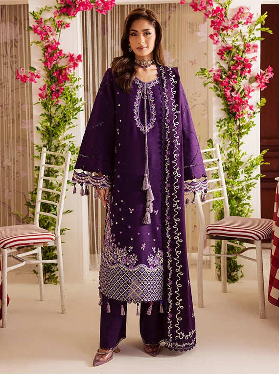MAHNUR Embroidered Winter Multi Collection 2026 (NK-02)