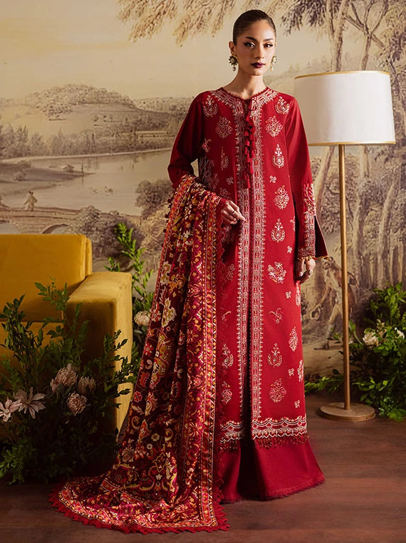 MAHNUR Embroidered Winter Multi Collection 2026 (NK-12)