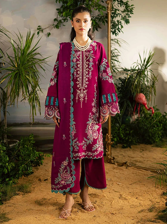 MAHNUR Embroidered Winter Multi Collection 2026 (K-09)