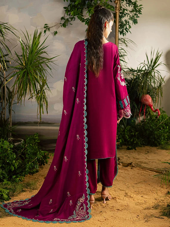 MAHNUR Embroidered Winter Multi Collection 2026 (K-09)