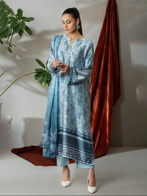 Women's Winter Collection 2026 (Marine By Rashid Textile D-8286)