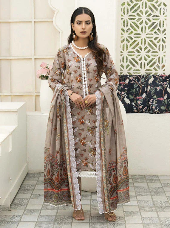 MASHAAL by Riaz Arts Embroidered Lawn Collection 2026 (D-06)