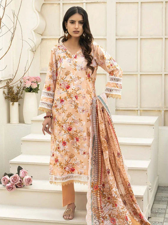 MASHAAL by Riaz Arts Embroidered Lawn Collection 2026 (D-07)
