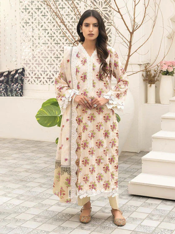 MASHAAL by Riaz Arts Embroidered Lawn Collection 2026 (D-10)