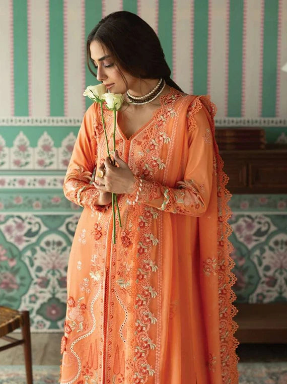 MAYA by IMROZIA SERENE Lux Lawn Collection 2026 (SL-148 VANYA)