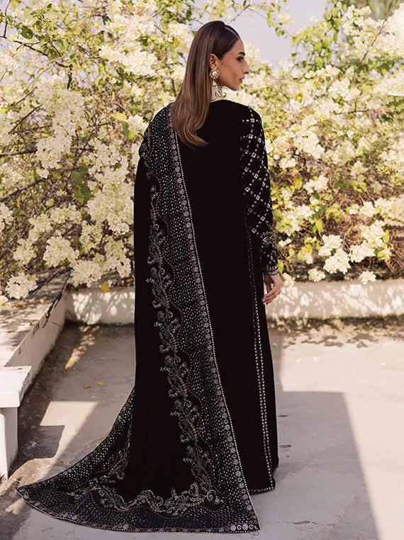 MAYA by Nureh Embroidered Velvet Collection 2025 (NW-125)