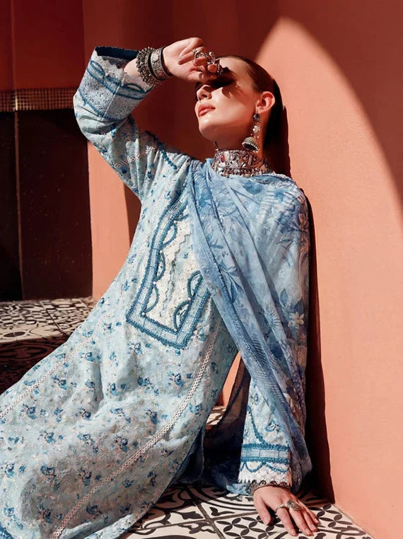 MEADOW by Safwa Embroidered Lawn Collection 2026 (D-02)