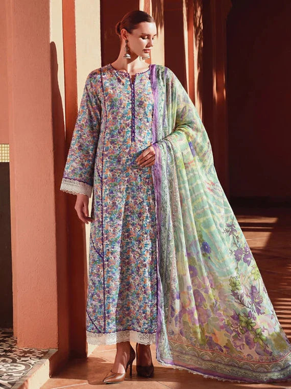 MEADOW by Safwa Embroidered Lawn Collection 2026 (D-09)