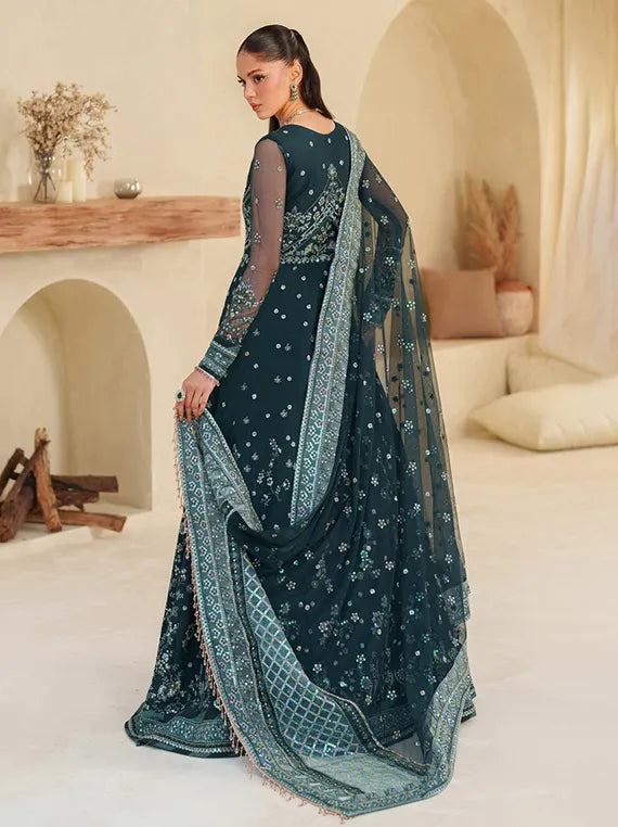 MEESA Zarif Exclusive Embroidered Net Collection 2025 (02-Rimul)