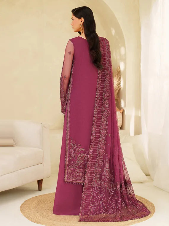 MEESA Zarif Exclusive Embroidered Net Collection 2025 (03-Orila)