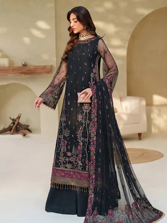 MEESA Zarif Exclusive Embroidered Net Collection 2025 (05-Jemiha)