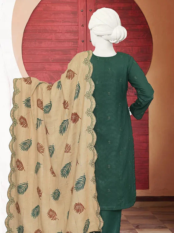 MEHFIL by ABC Embroidered Dhanak Collection 2025 Vol-02 (D-1297)