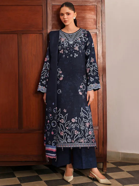 MELINE by Farasha Premium Viscose Collection 2025 (03-Night Oak)