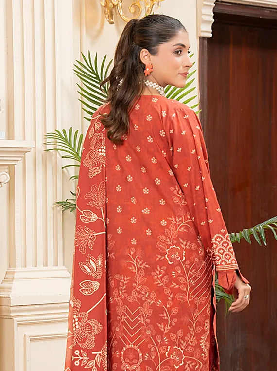 MODERN Printed Embroidered Dhanak Collection 2025 Vol-142 (MD-04)