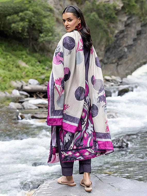 MONSOON by Alzohaib Printed Cambric Collection 2025 Vol-02 (D-09)