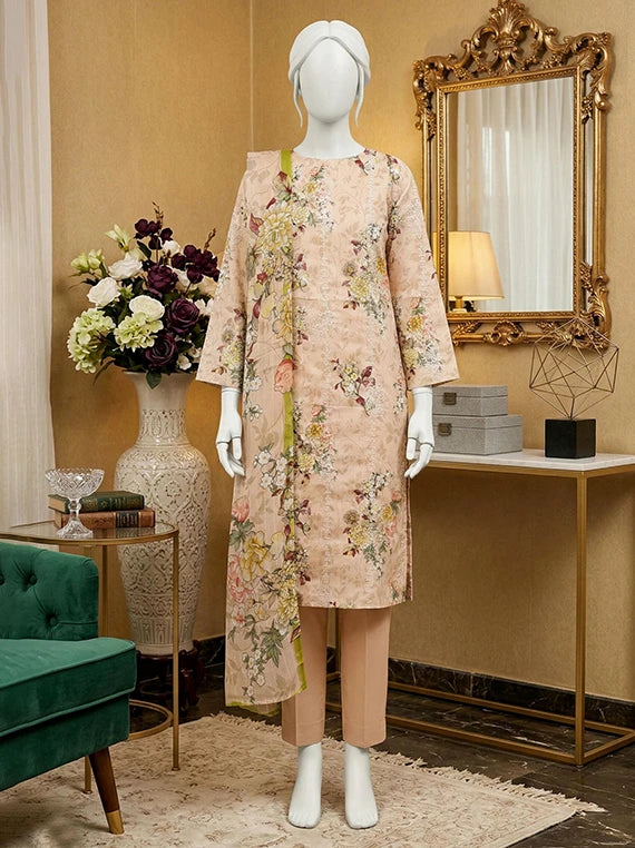MOON by Abc Embroidered Slub Lawn Collection 2026 (D-10)