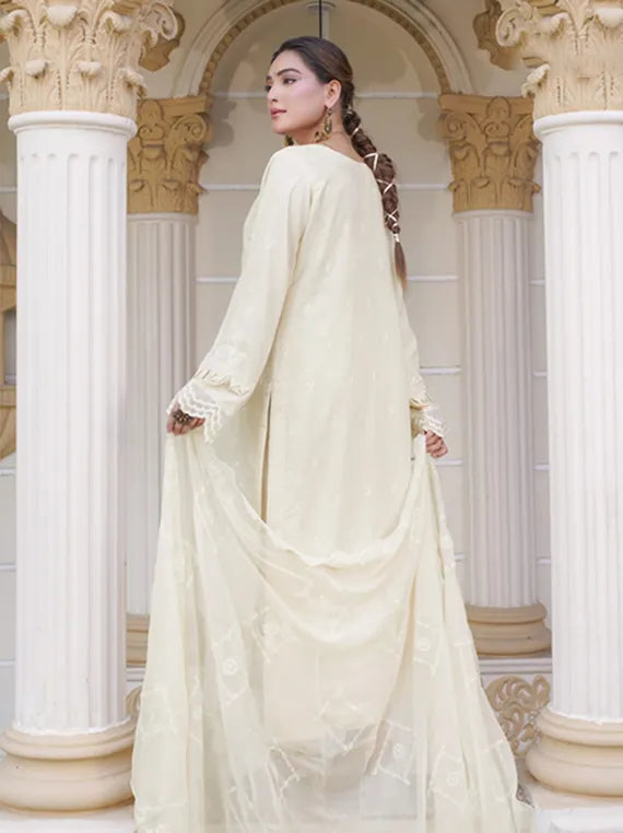 MOR-E-PIYA Embroidered Karandi Collection 2025 by Manizay (D-04)