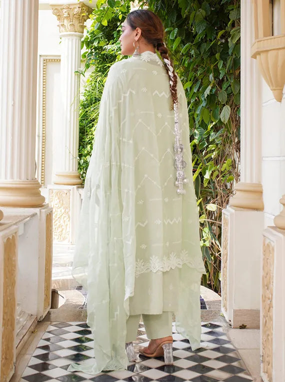 MOR-E-PIYA Embroidered Karandi Collection 2025 by Manizay (D-09)