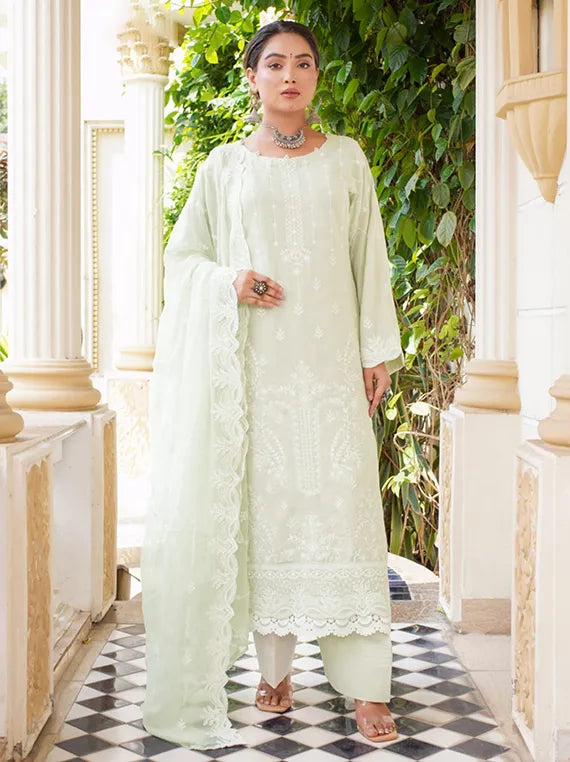 MOR-E-PIYA Embroidered Karandi Collection 2025 by Manizay (D-09)