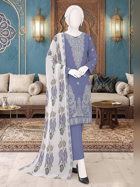 MORNI by ABC Embroidered Lawn Collection 2026 (D-01)