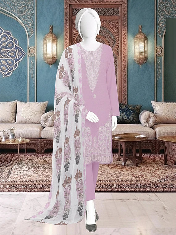 MORNI by ABC Embroidered Lawn Collection 2026 (D-02)