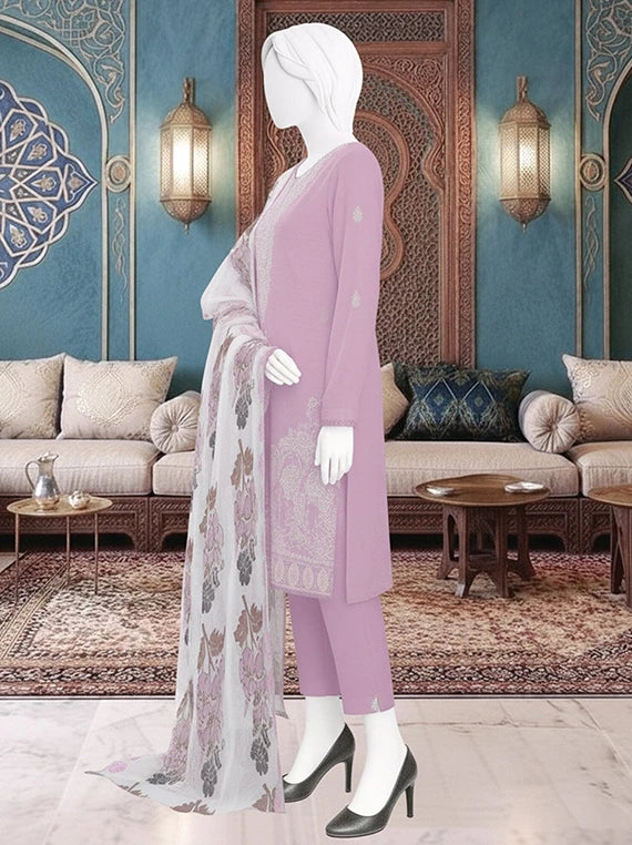 MORNI by ABC Embroidered Lawn Collection 2026 (D-02)