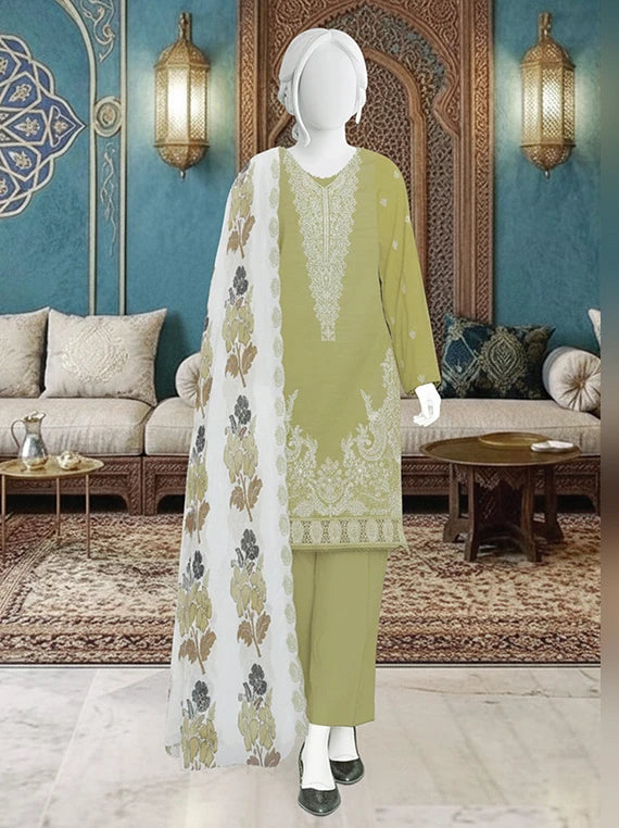 MORNI by ABC Embroidered Lawn Collection 2026 (D-03)
