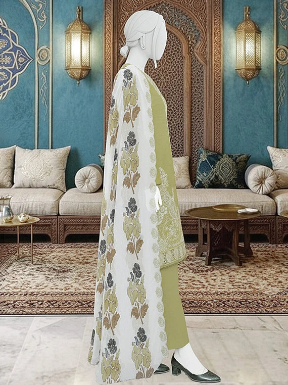 MORNI by ABC Embroidered Lawn Collection 2026 (D-03)