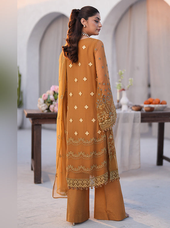 Flossie Festive Embroidered Unstitched Collection'26 (K-1503)