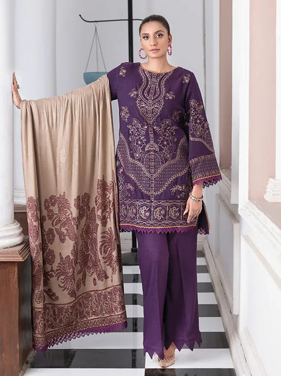 MUSKAN by Wania Embroidered Zari Peach Collection 2025 Vol-02 (WL-125)