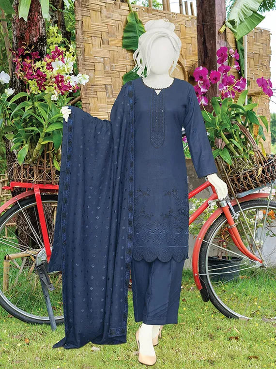 Maheen By ABC Embroidered Dhanak Collection 2025 Vol-02 (D-01)