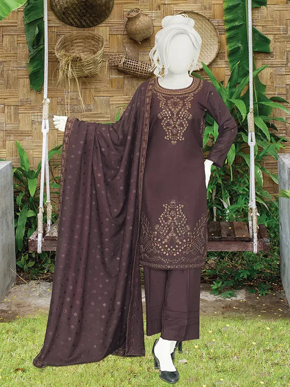 Maheen By ABC Embroidered Dhanak Collection 2025 Vol-02 (D-05)