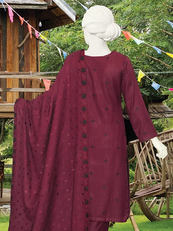 Maheen By ABC Embroidered Dhanak Collection 2025 Vol-02 (D-08)