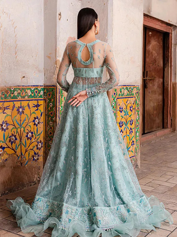 Majestic Embroidered Organza Chiffon Collection 2026 (Myna)