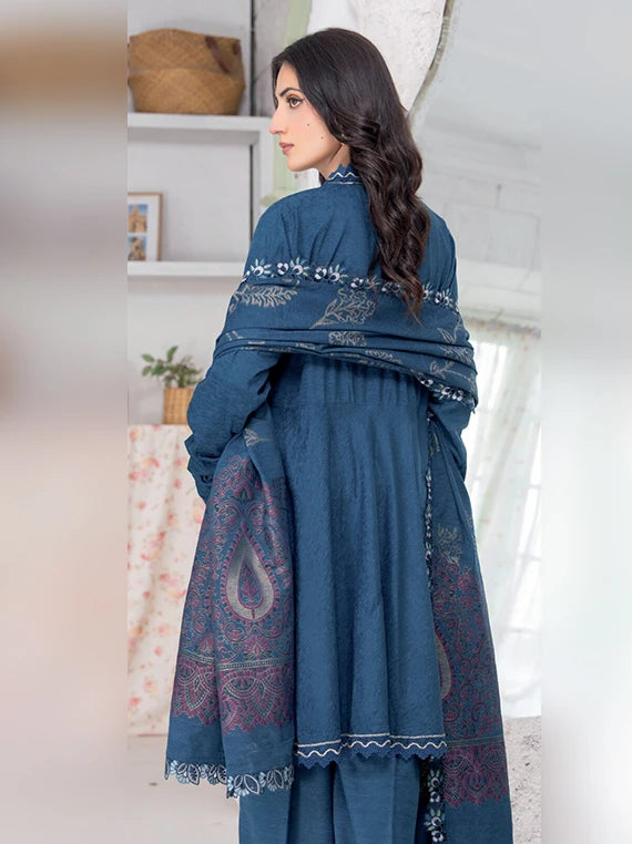 Makhmal by Riaz Arts Cotrai Velvet Unstitched Collection 2026 (D-03)
