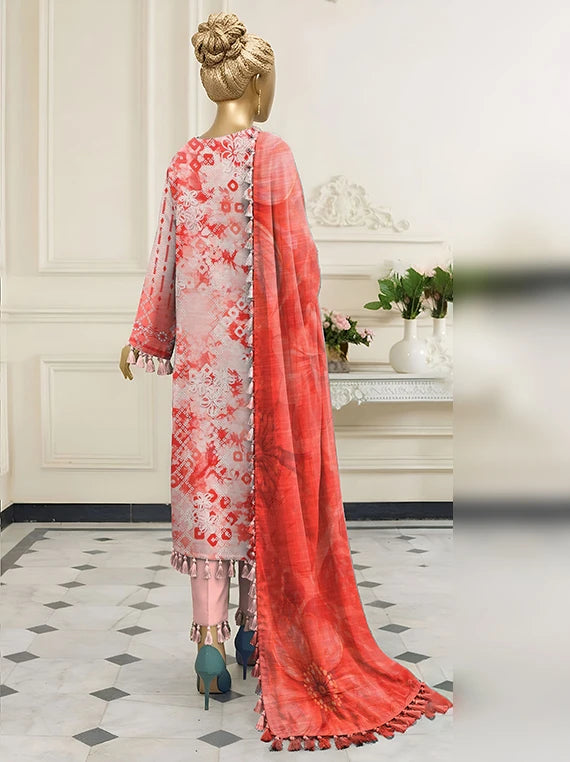 Malka by ABC Embroidered Printed Lawn Collection 2026 (AA-01)