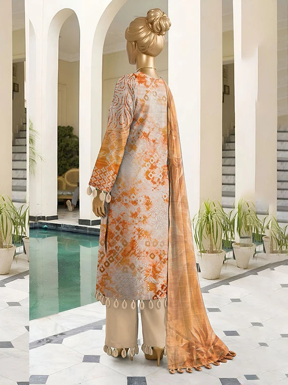 Malka by ABC Embroidered Printed Lawn Collection 2026 (AA-04)