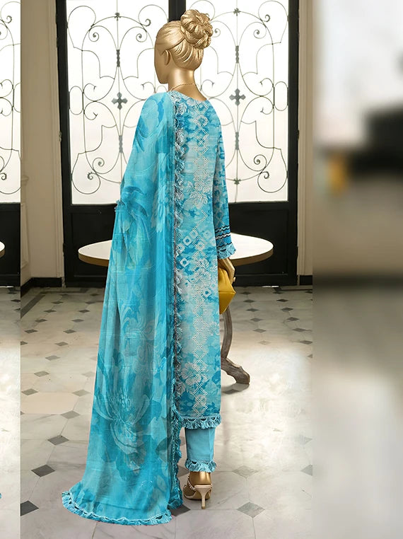 Malka by ABC Embroidered Printed Lawn Collection 2026 (AA-05)