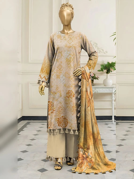Malka by ABC Embroidered Printed Lawn Collection 2026 (AA-10)