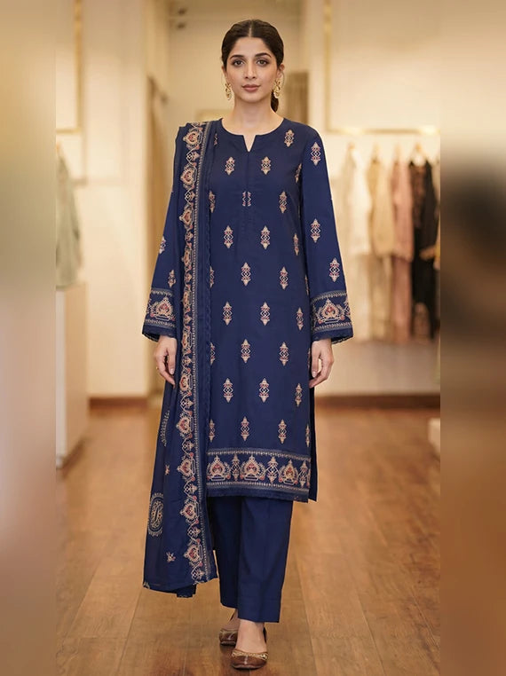 Manizay Andaz-E-Minahil Winter Wool Collection 2026 (D-05)
