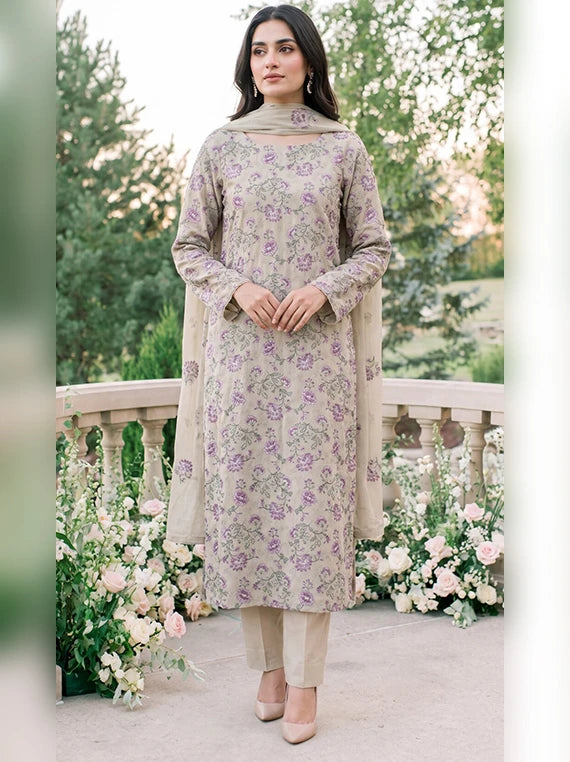 Manizay By Hayat Embroidered Karandi Collection 2026 (D-05)