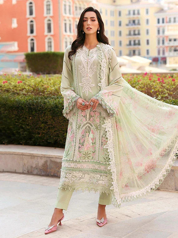 Maria.B Luxury Embroidered Lawn Collection 2026 (11A)