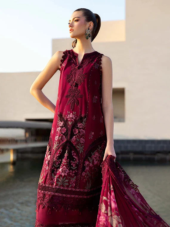 Maria.B Luxury Embroidered Lawn Collection 2026 (11B)