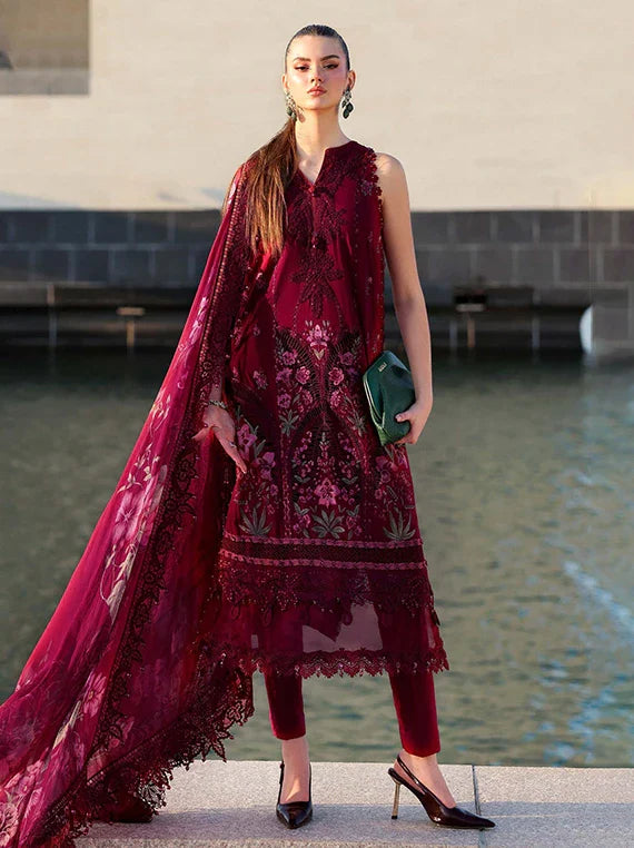 Maria.B Luxury Embroidered Lawn Collection 2026 (11B)