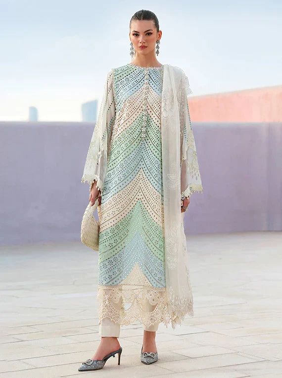 Maria.B Luxury Embroidered Lawn Collection 2026 (12A)