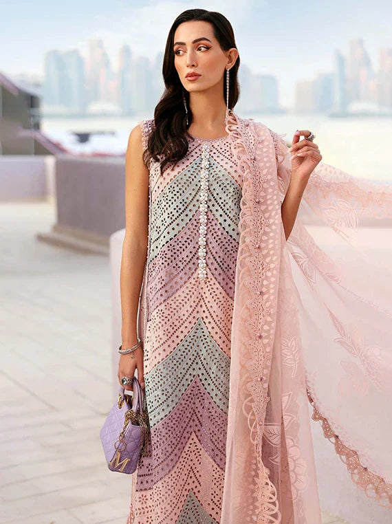 Maria.B Luxury Embroidered Lawn Collection 2026 (12B)