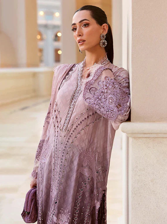 Maria.B Luxury Embroidered Lawn Collection 2026 (1B)
