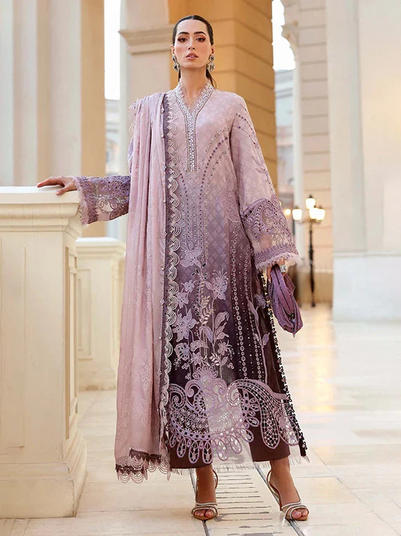 Maria.B Luxury Embroidered Lawn Collection 2026 (1B)