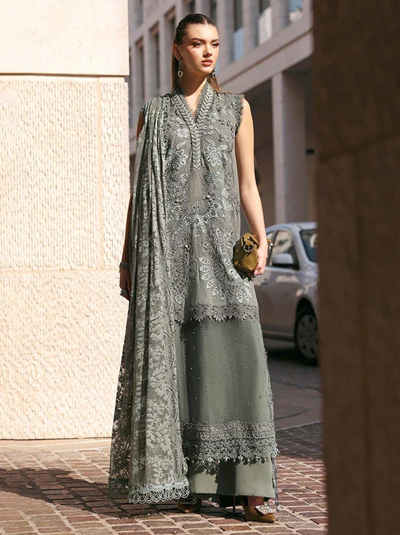 Maria.B Luxury Embroidered Lawn Collection 2026 (3B)